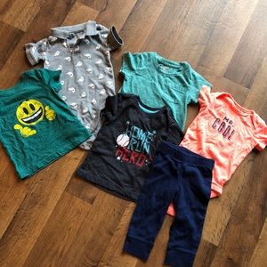 Bundle of baby boy clothes 🐳